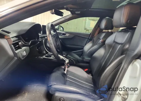 2018 Audi A5 Premium Plus S-Line z USA, uszkodzony, nr VIN WAUENCF53JA110836